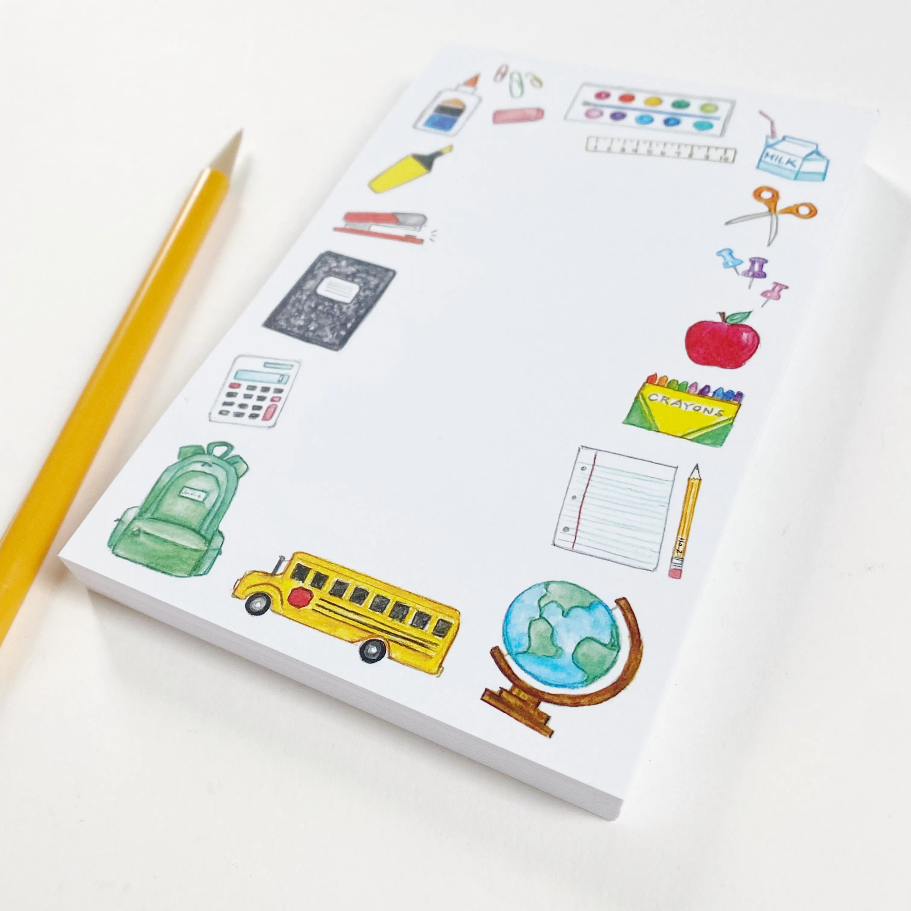 School Days Memo Notepad