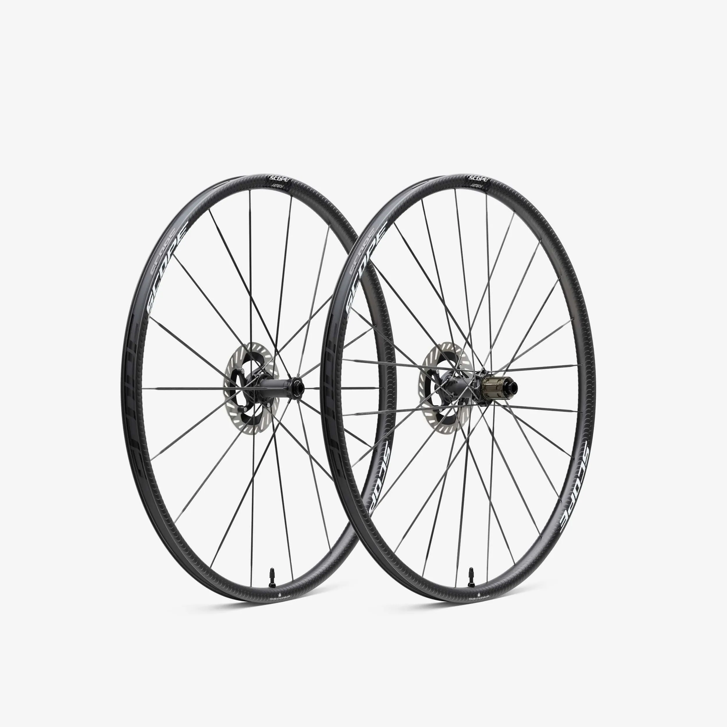SCOPE Artech 2.A Road Disc Brake Wheelset - White