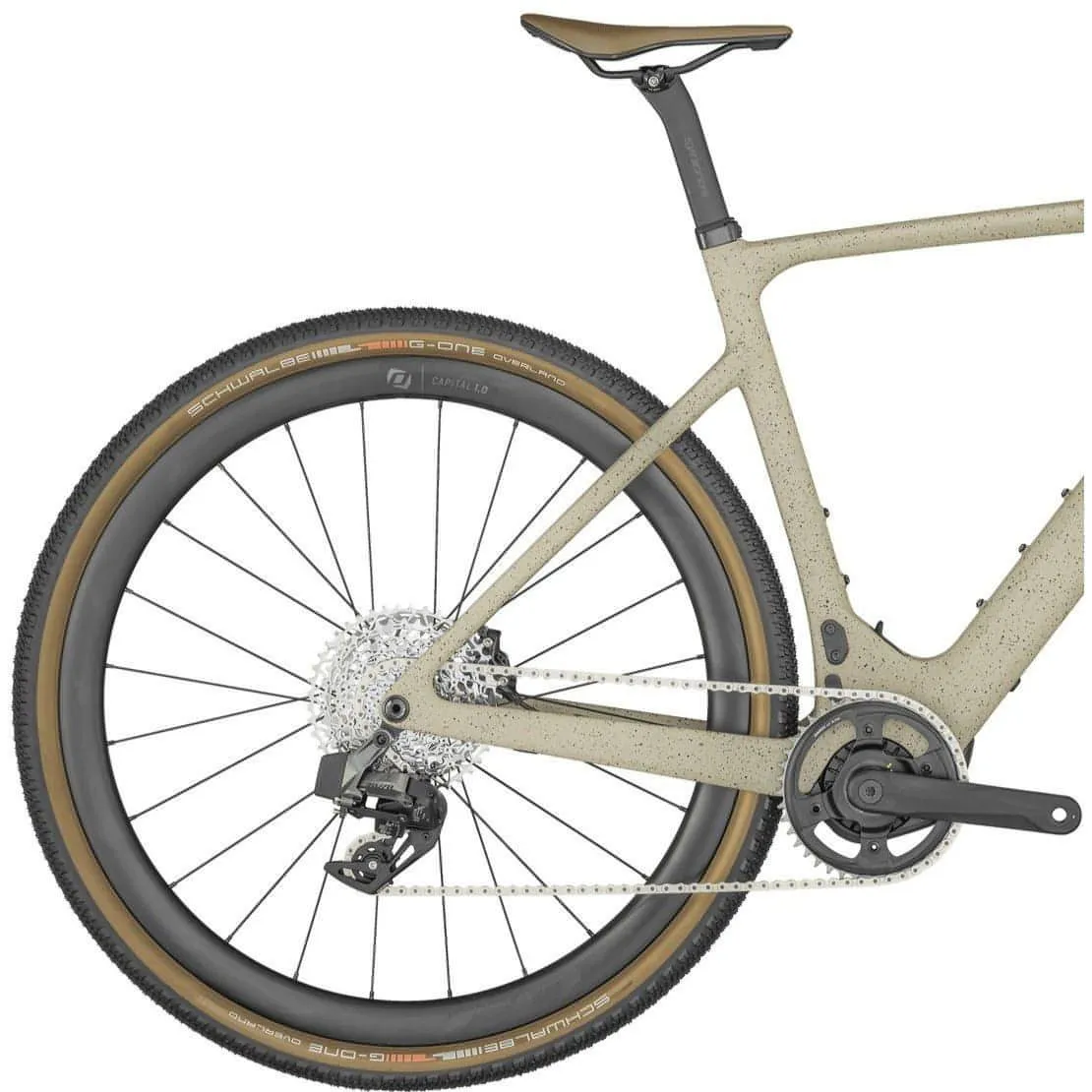 Scott Solace Gravel eRide 20 Electric Carbon Gravel Bike 2023 - Storm Beige