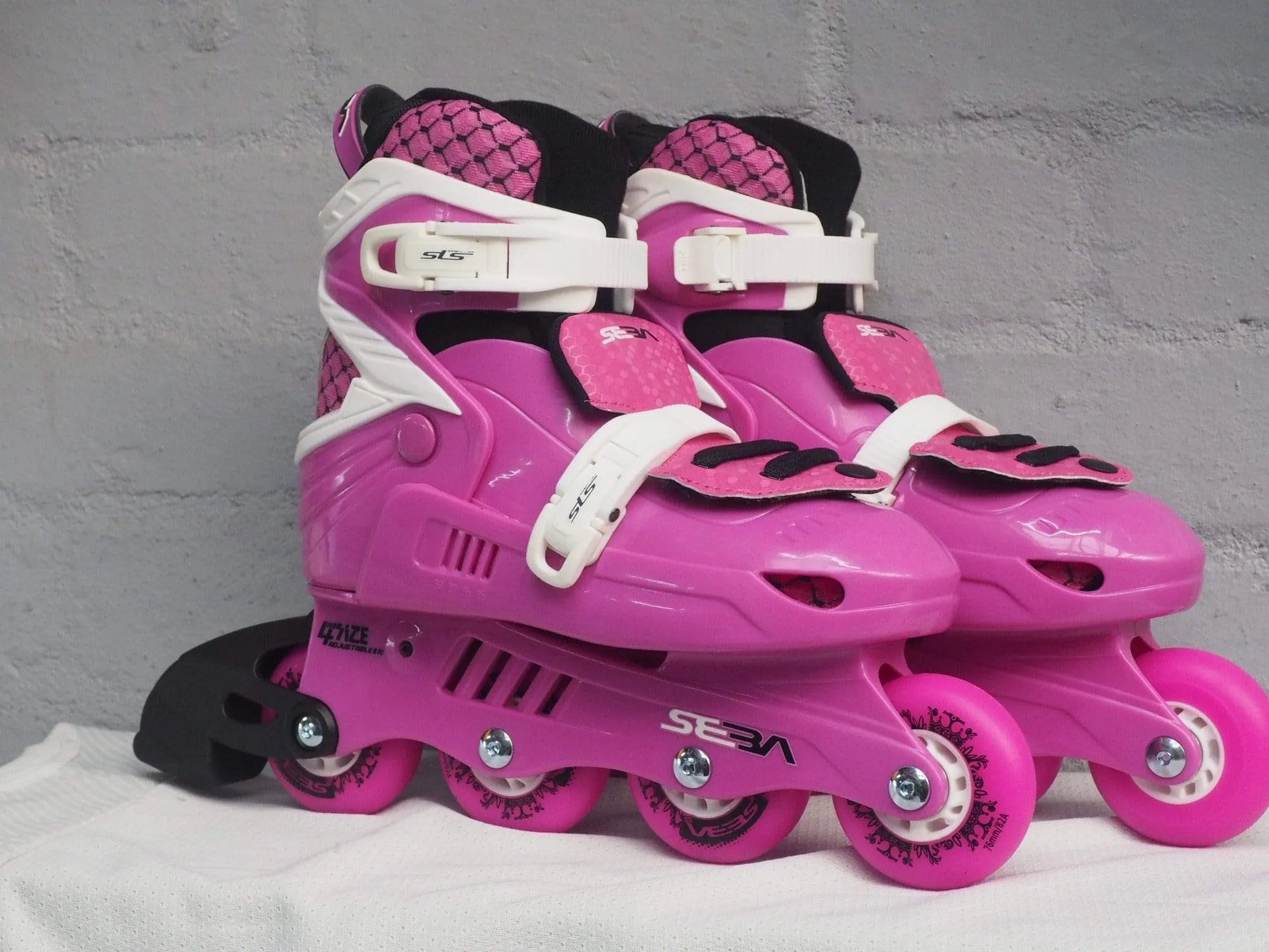 SEBA Junior Kids Adjustable EXCLUSIVE Skates - Pink
