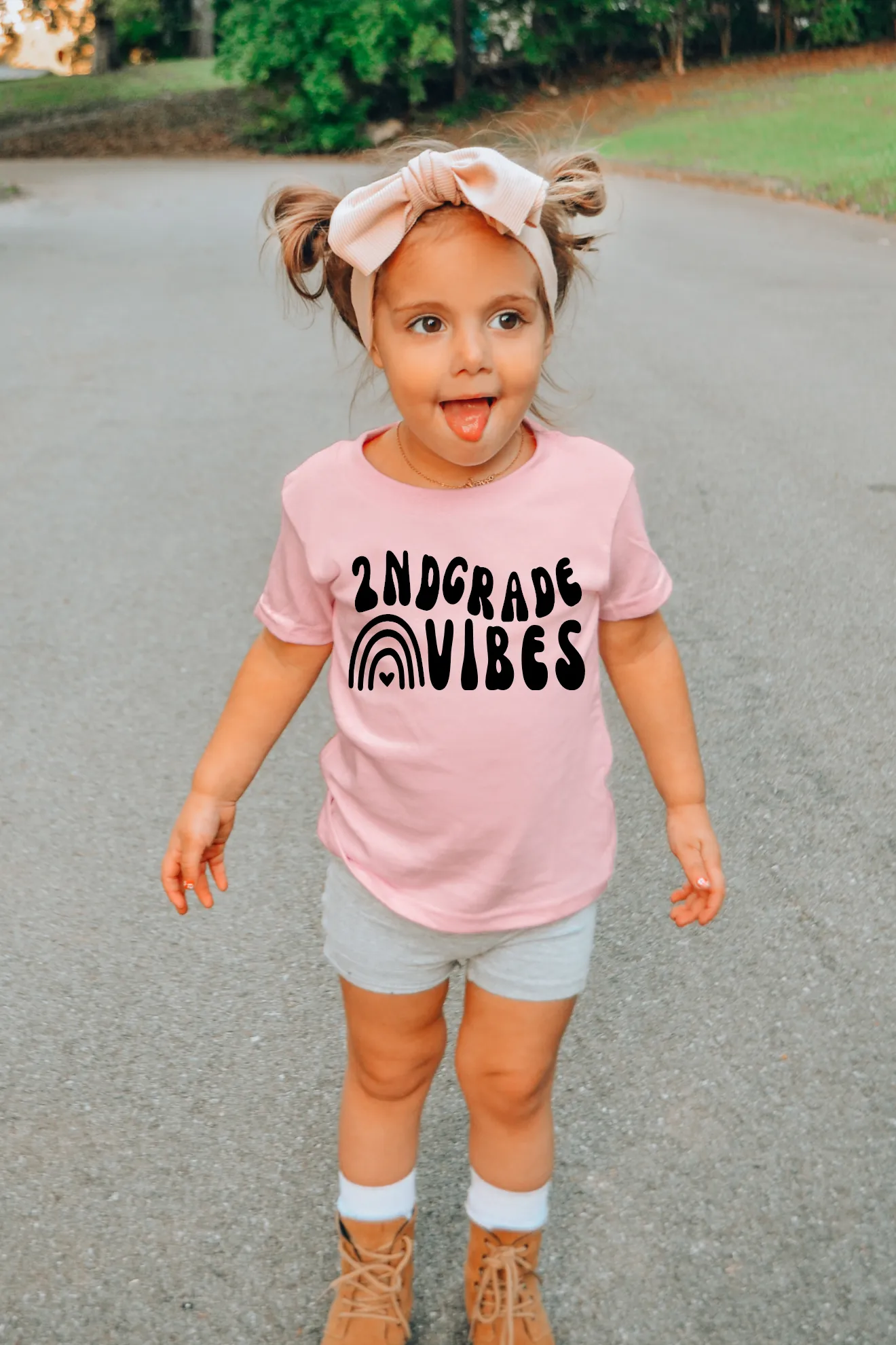 Second Grade Vibes Kids Tee