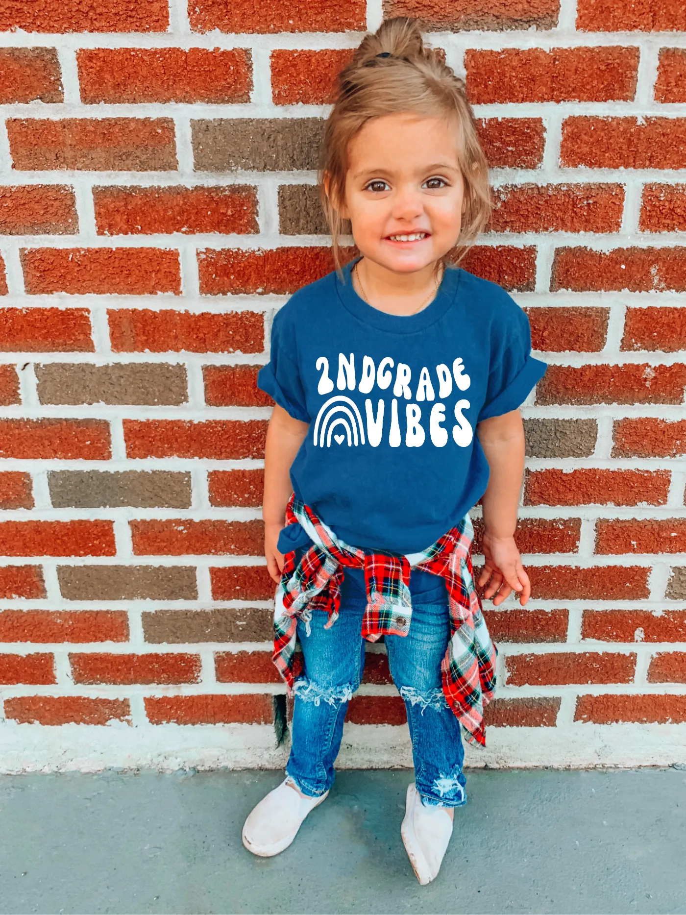 Second Grade Vibes Kids Tee