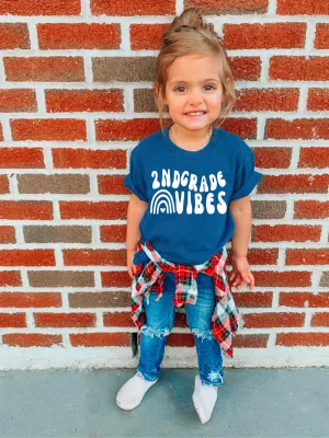 Second Grade Vibes Kids Tee