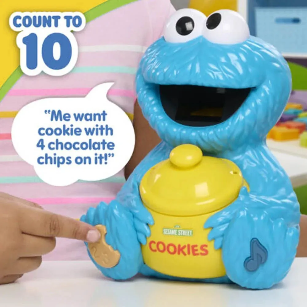 Sesame Street Cookie Monsters Counting Jar