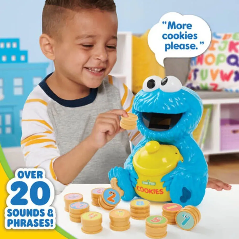 Sesame Street Cookie Monsters Counting Jar
