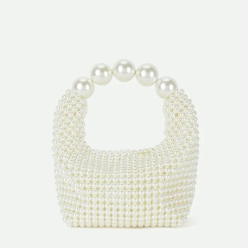 Sirah Pearl Bead Mini Tote