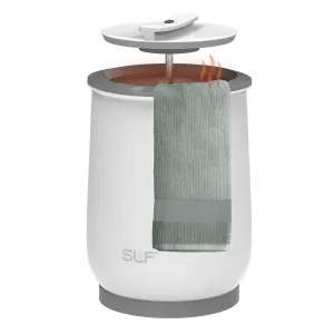 SLF Luxury Towel Warmer, 20L Electric Hot Towel Warmer Bucket, Fits Up to Two 40"x70" Oversized Towels, 18.5 x 13 in, White - new