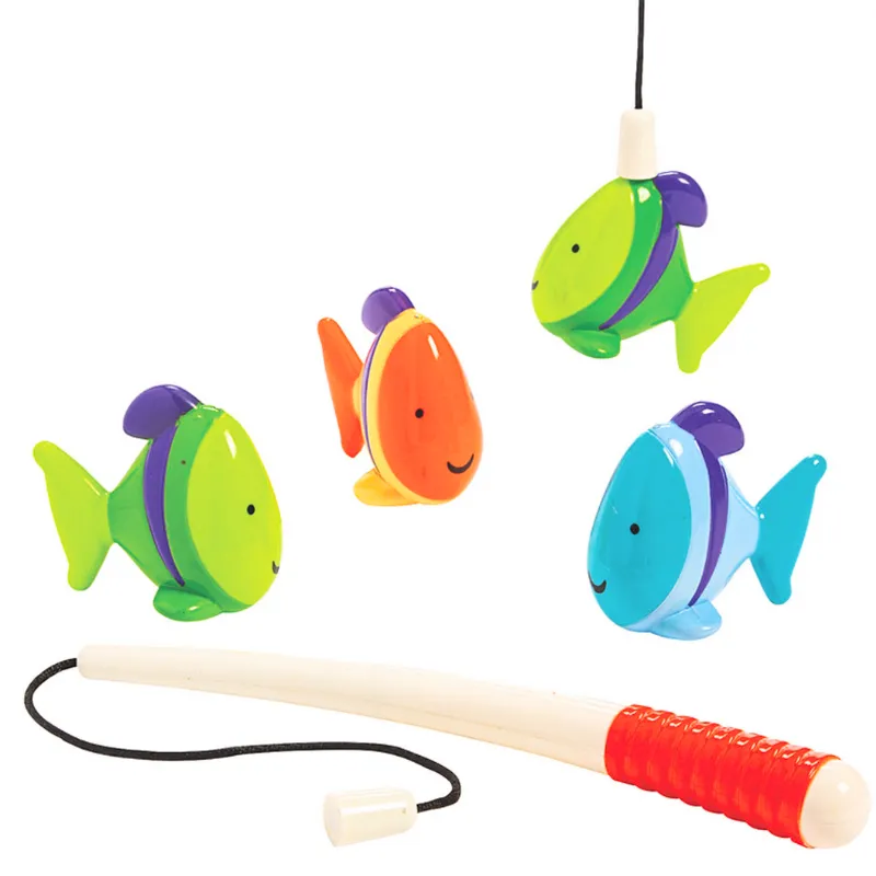 Small Magnetic Fishing Game (3 rods and 12 total fish in 3 bags) $6.16 Per Set