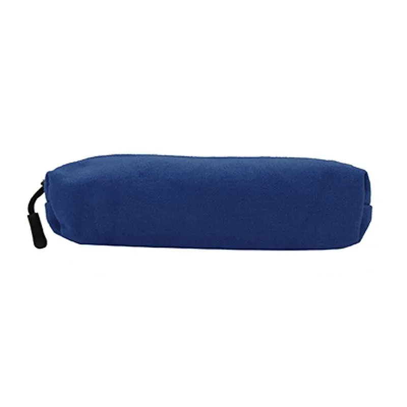Small Rectangular Zippered Canvas Pencil Case