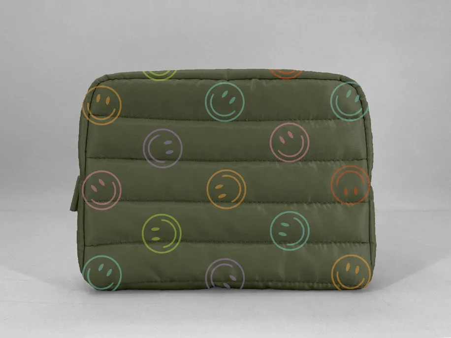 Smiley Puffer Bag