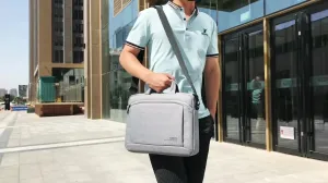 Soft Laptop Bags Backpack Waterproof Business Briefcase For Men