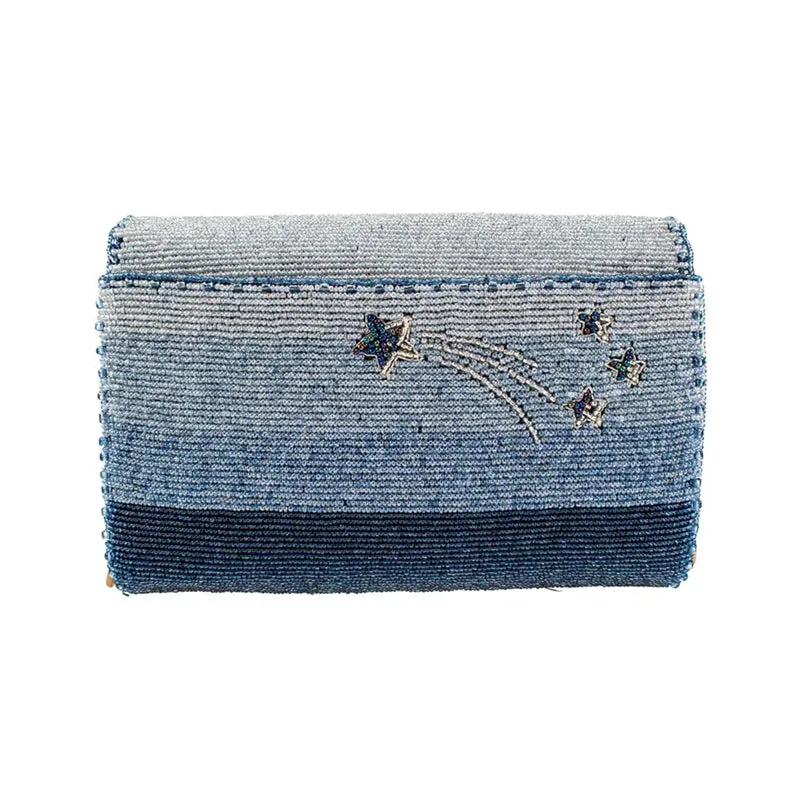 Solar System Beaded Crossbody Bag