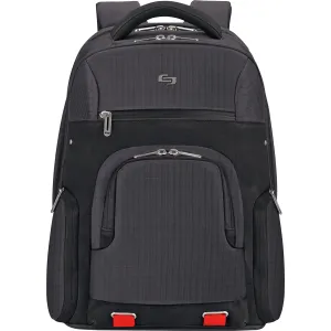 Solo Aegis Carrying Case (Backpack) for 15.6" Notebook - Black, Red
