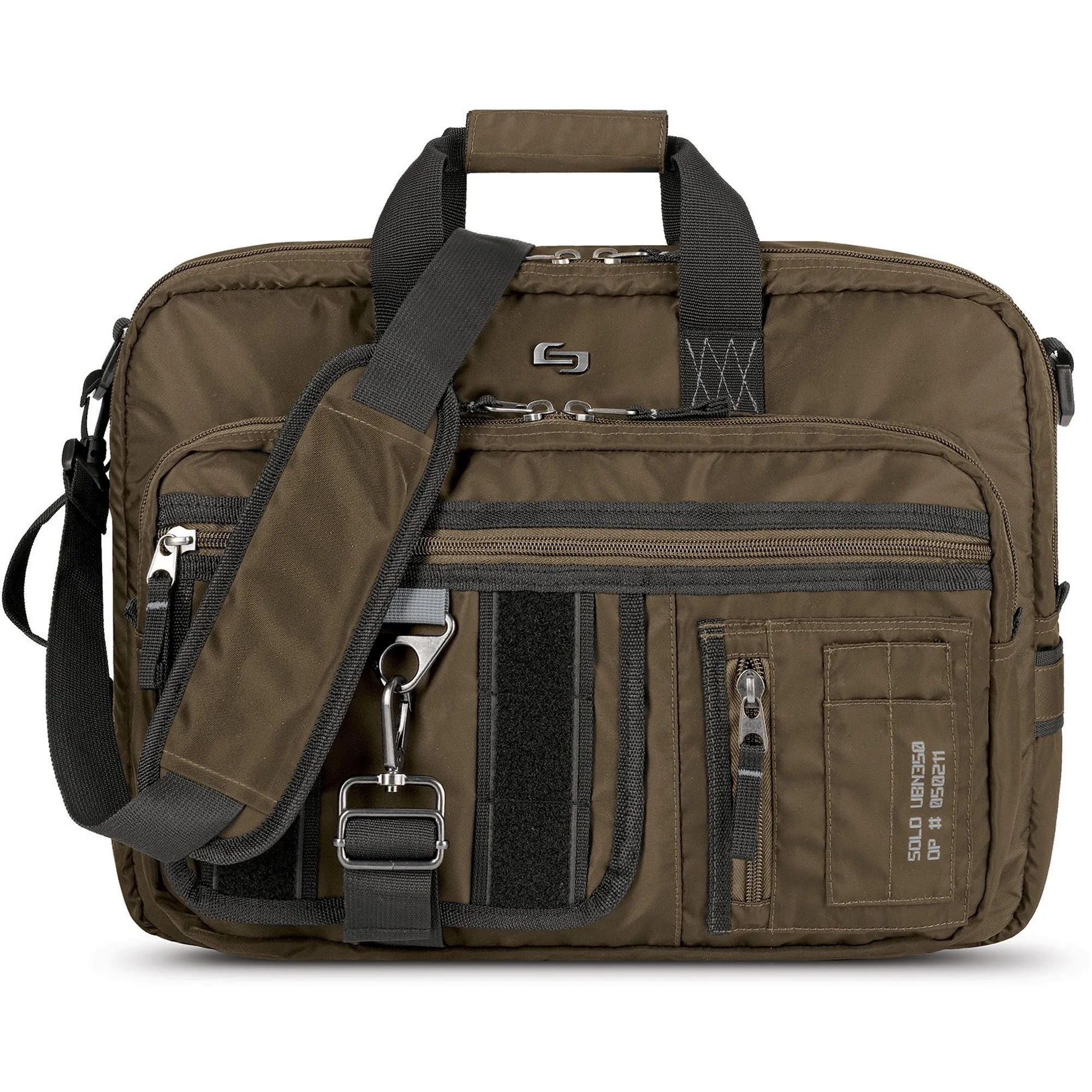 Solo Black Ops Carrying Case (Backpack/Briefcase) for 15.6" Notebook - Bronze