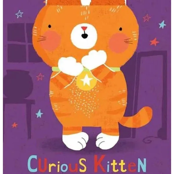Sourcebooks: Curious Kitten (Hardcover Book)