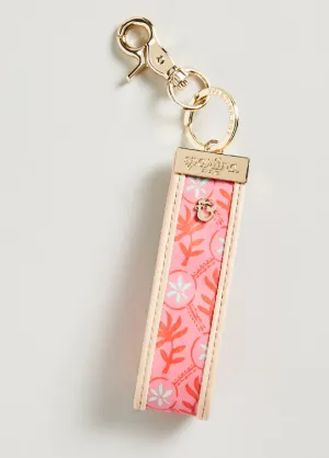 Spartina 449 Grab-N-Go Keychain Queenie Quilted Floral - FINAL SALE