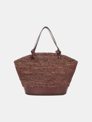 Squillo Raffia Tote