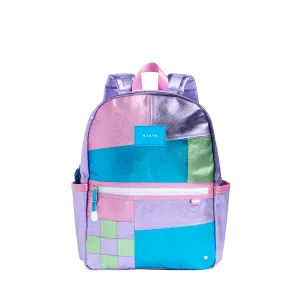 State Bags Kane Kids Backpack - Metallic Patchwork
