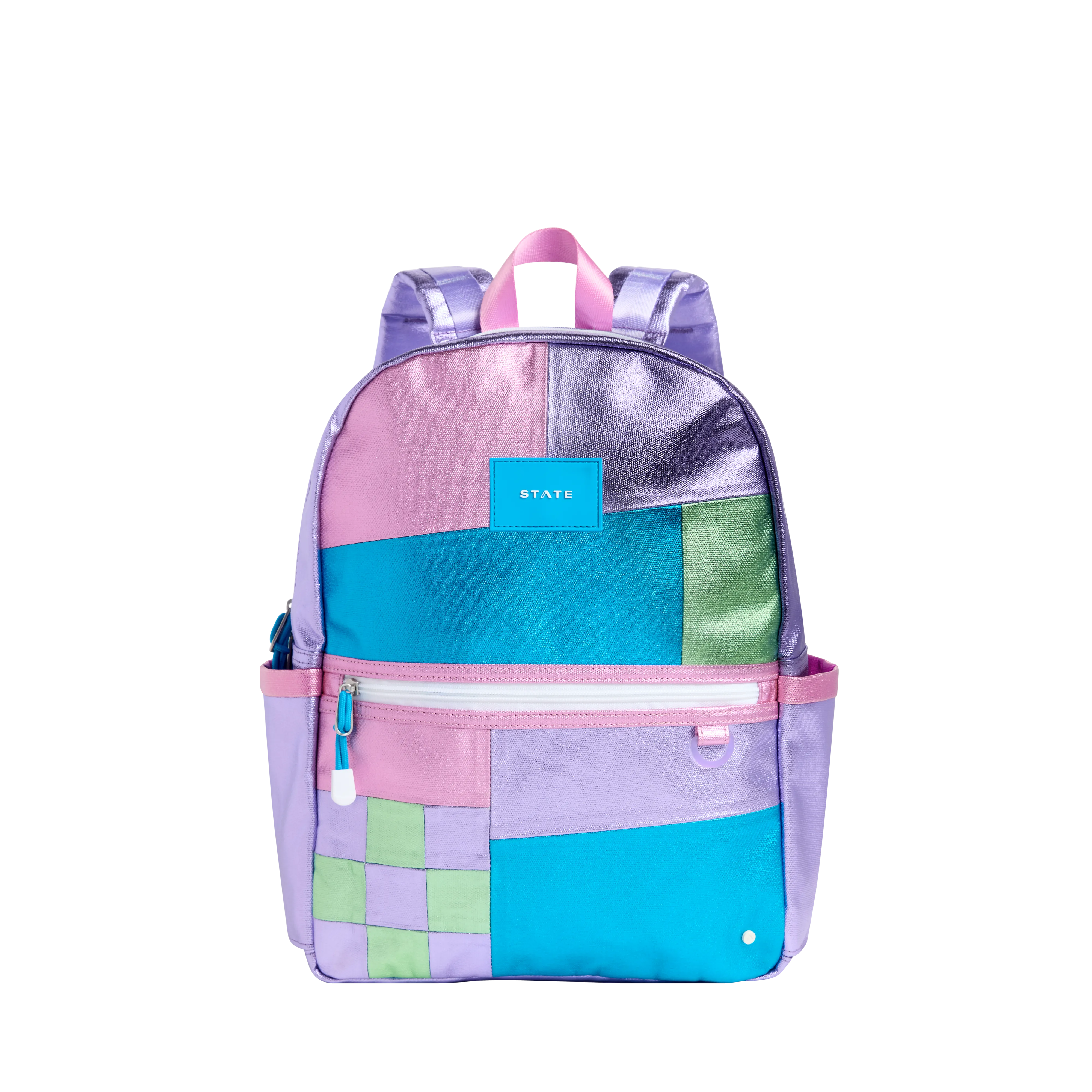 State Bags Kane Kids Backpack - Metallic Patchwork