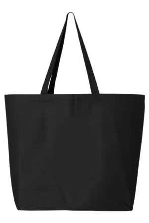 Stethoscope Bow Canvas Jumbo Tote