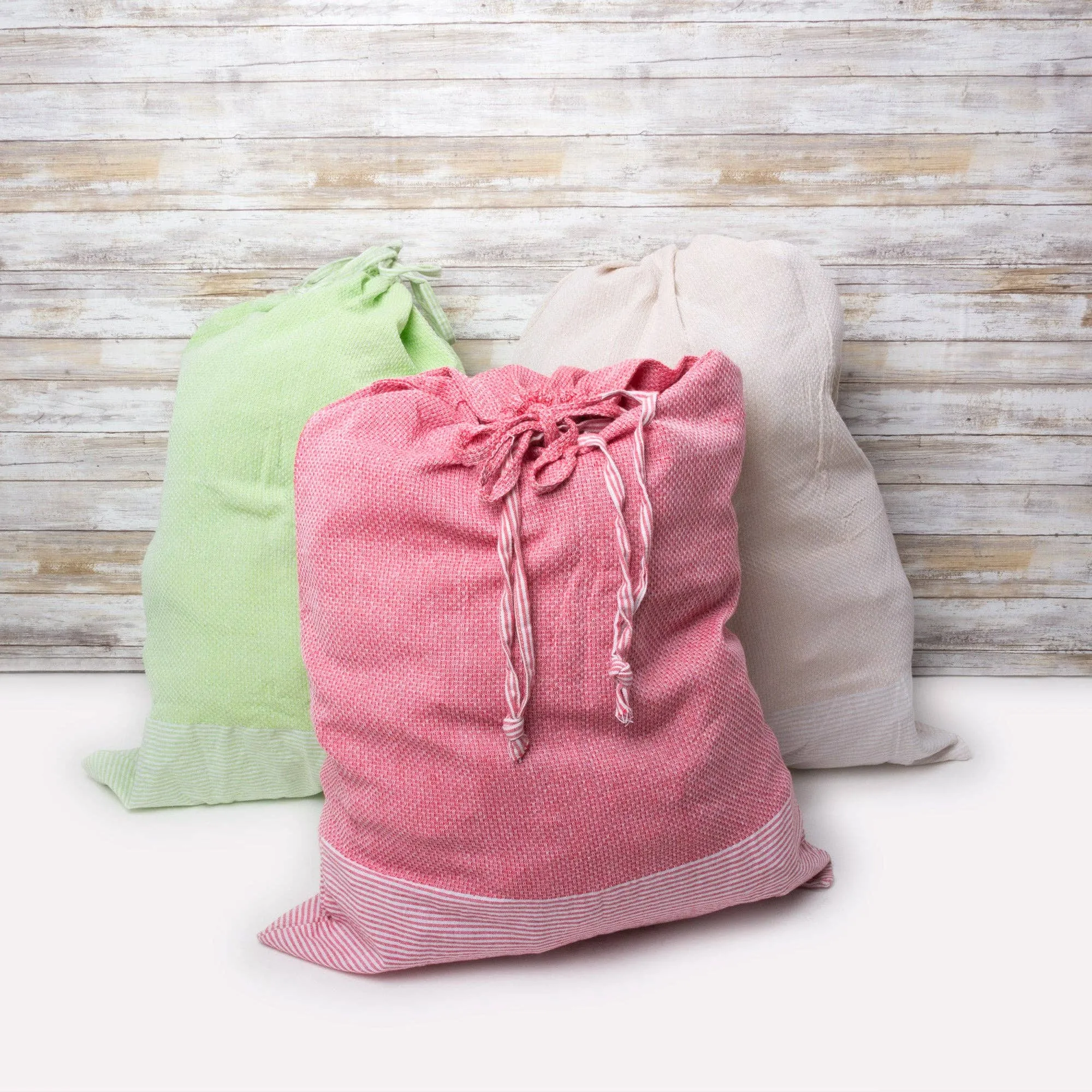 Stripe Laundry Bag