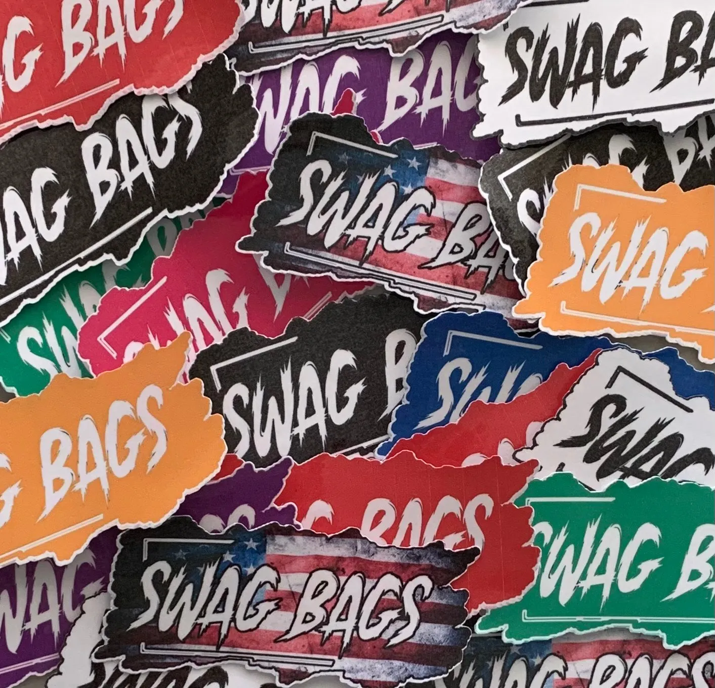 Swag Bags Cornhole USA Stickers