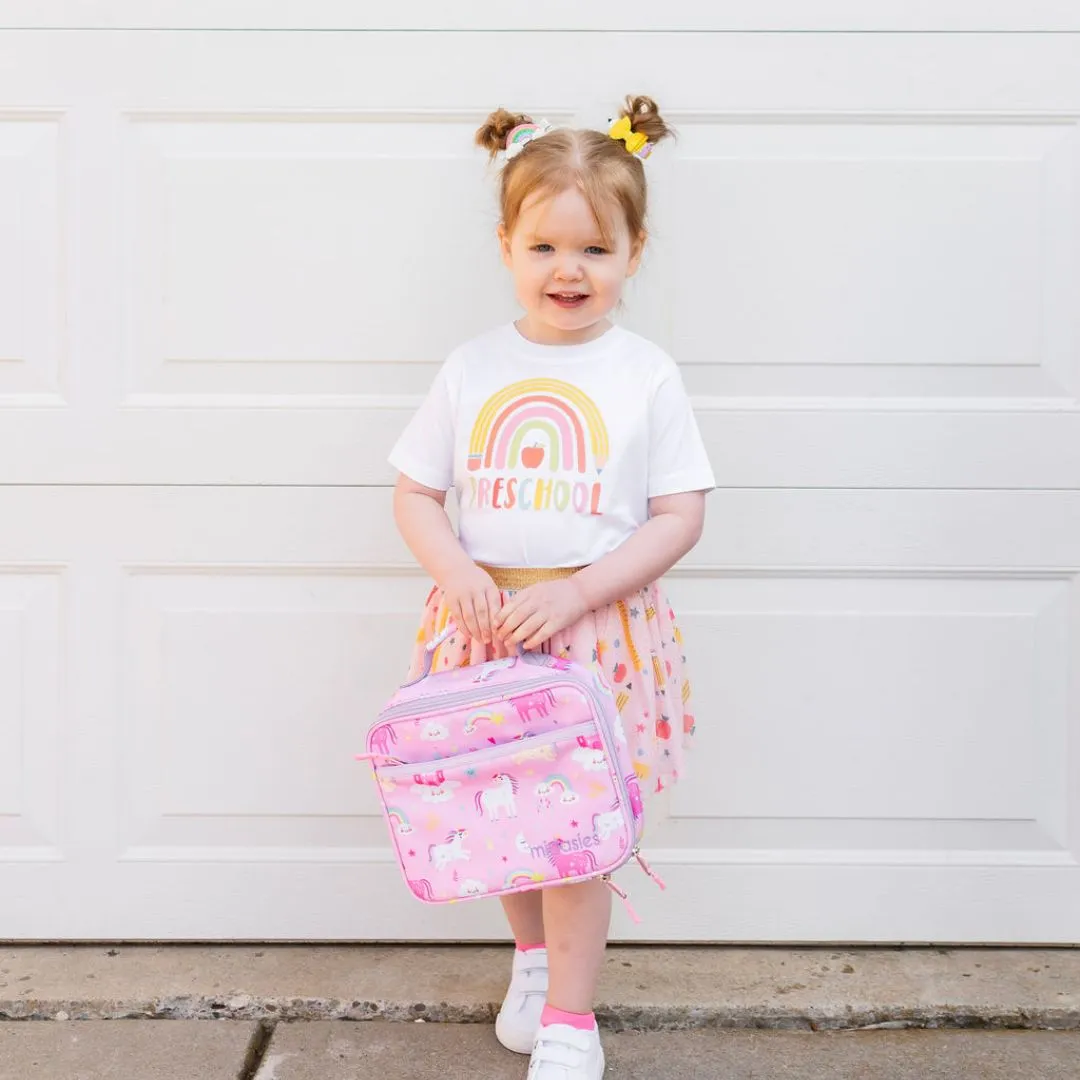 Sweet Wink Pencil Rainbow Preschool S/S White Tee
