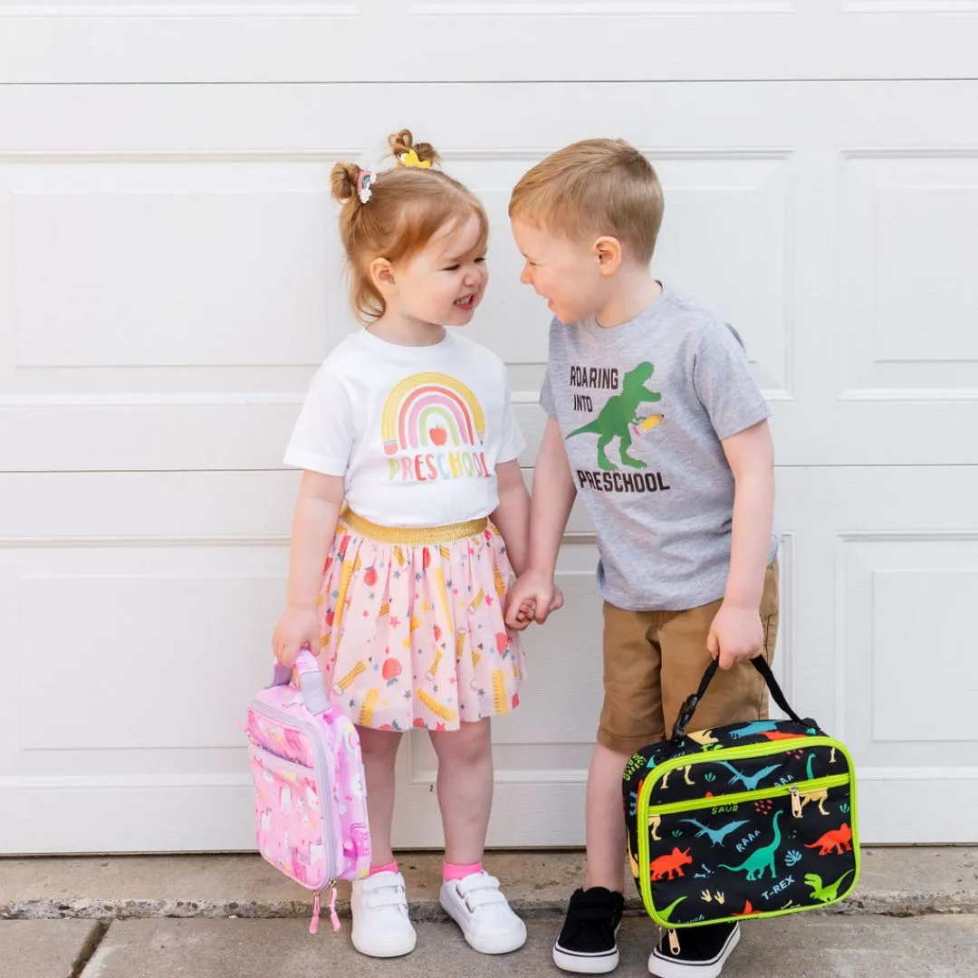 Sweet Wink Pencil Rainbow Preschool S/S White Tee