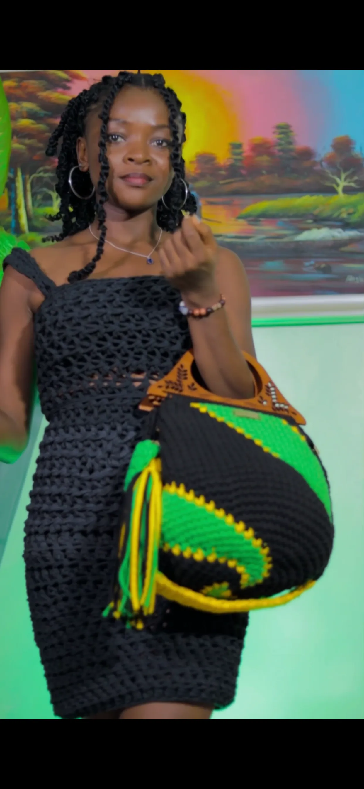 ‘THE BOSS’ crochet bag
