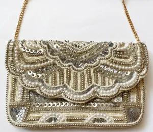 The Gatsby Beaded Clutch