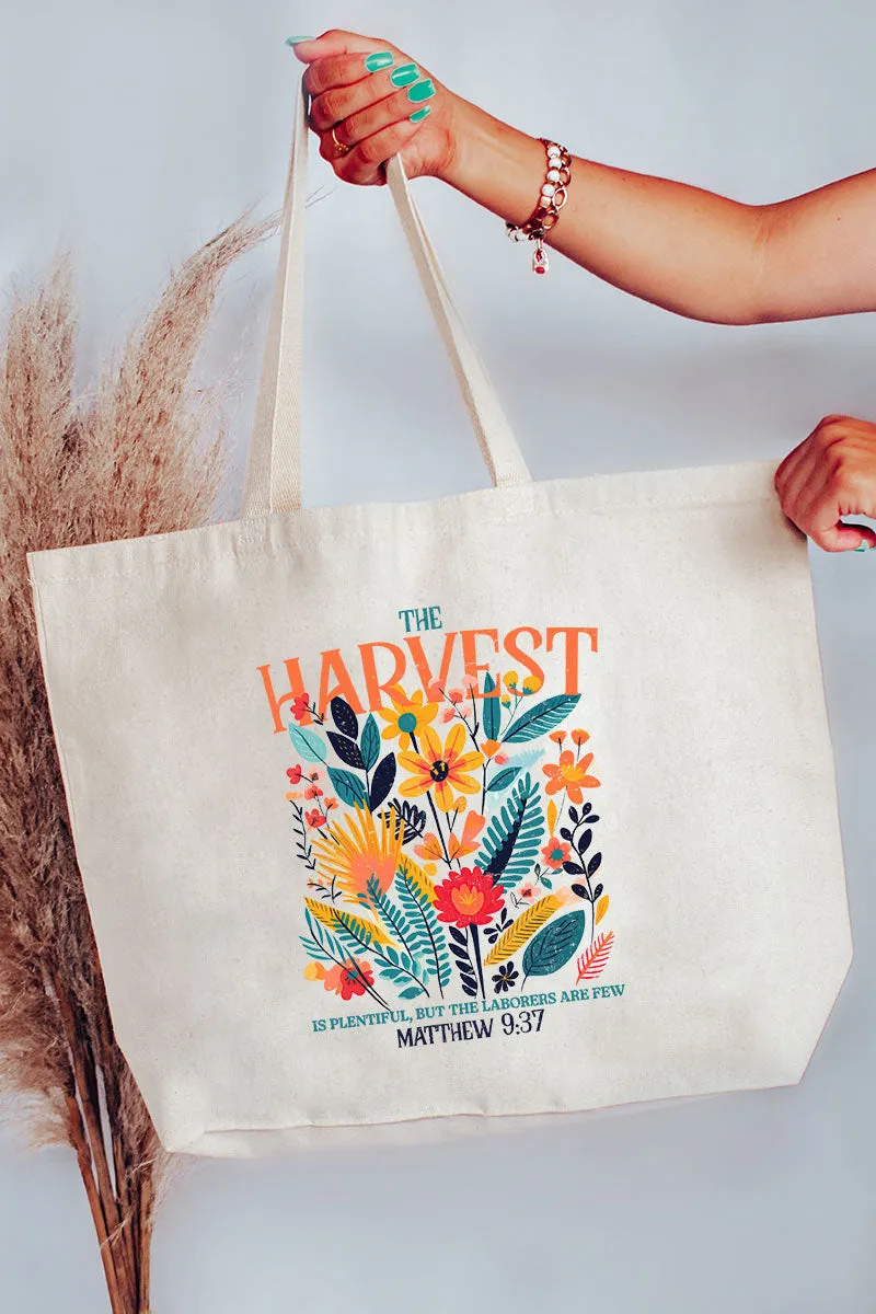 The Harvest Canvas Jumbo Tote