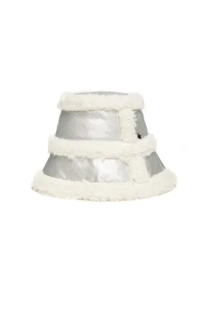 The Sedgwick Bucket Hat Ivory/Silver