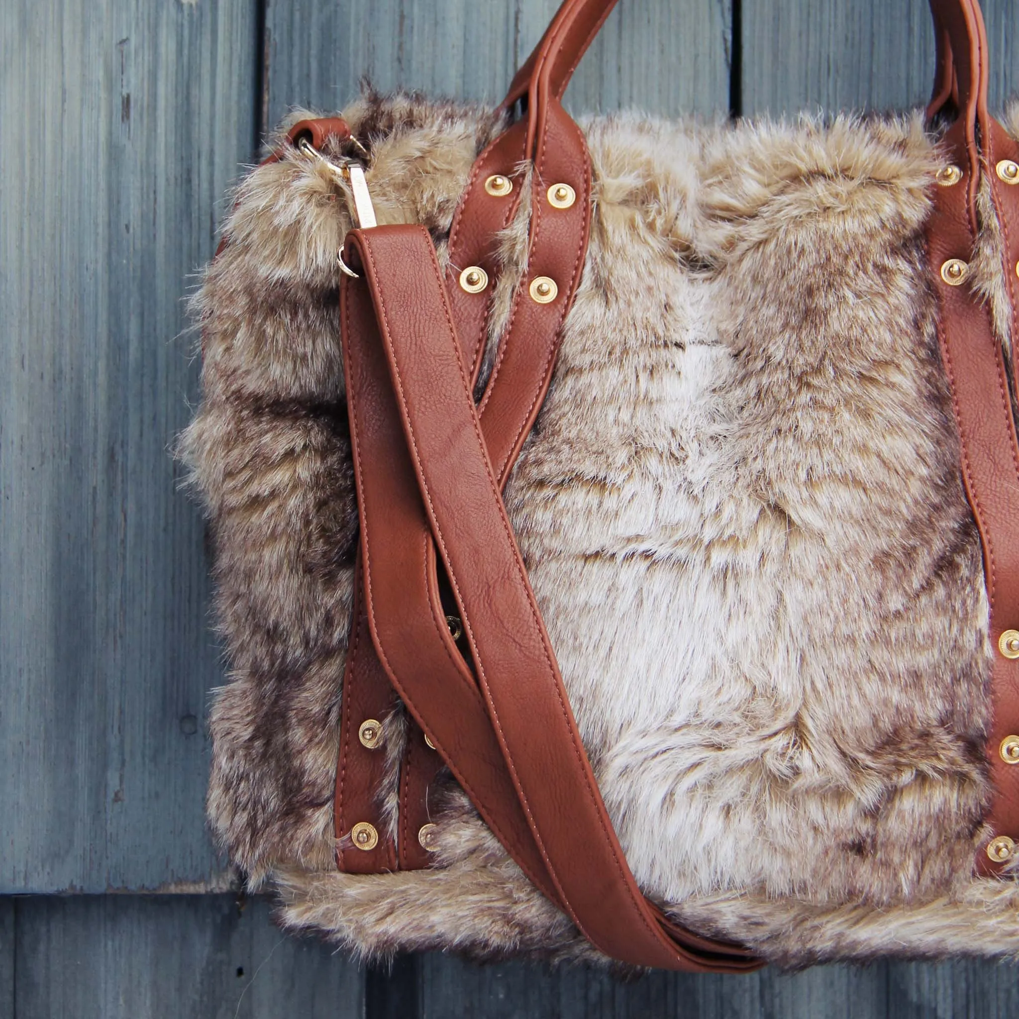 The Yukon Faux Fur Tote