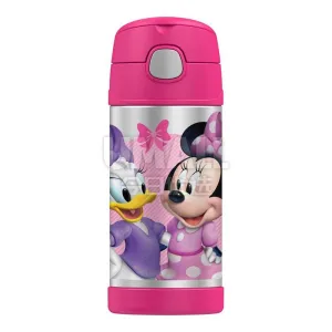 Thermos Kids Straw Bottle 355ml - Minnie