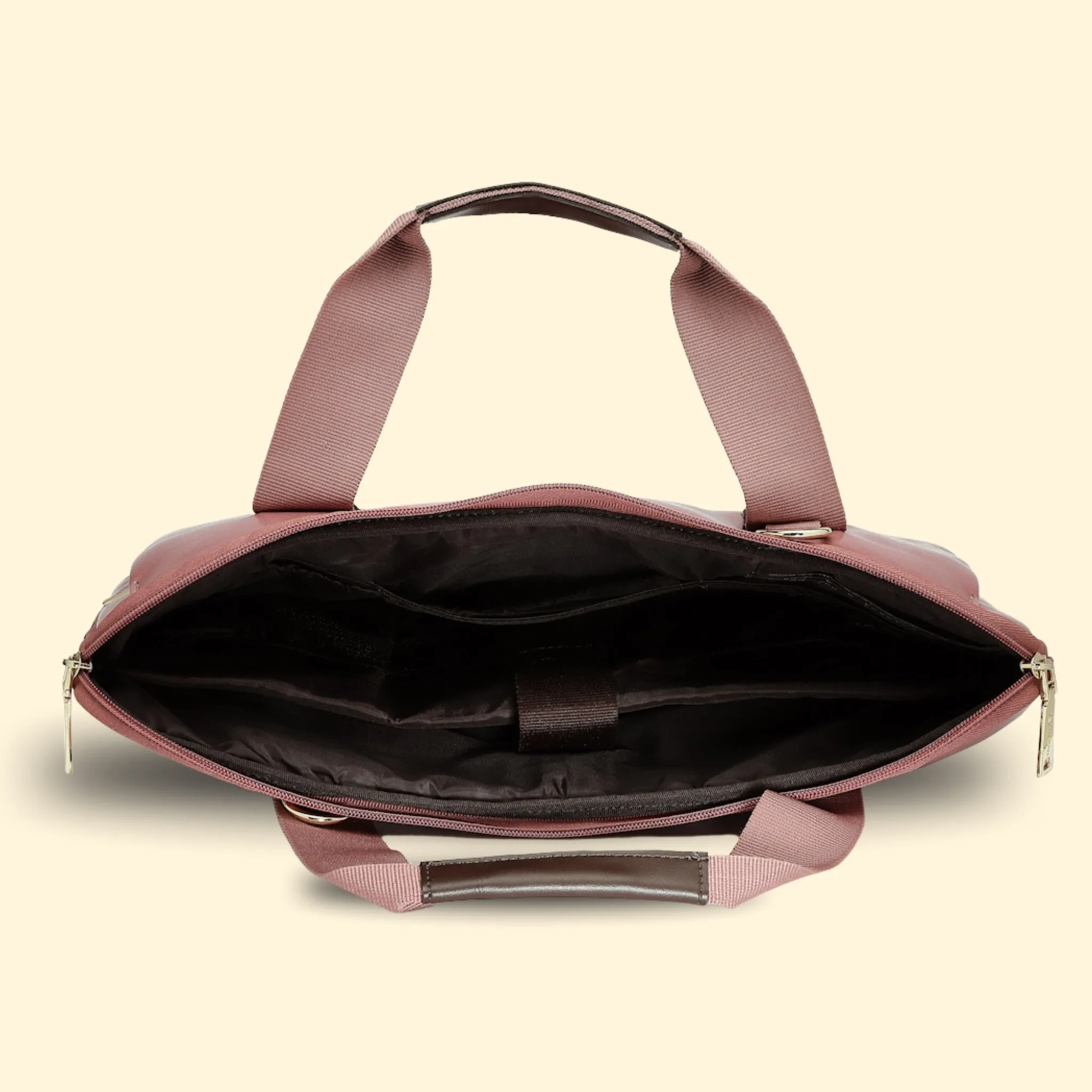 Timeless Unity Laptop Messenger Bag - Blush Pink