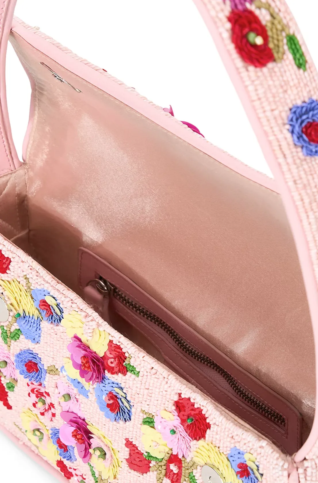 Tommy Beaded Bag in Wildflowers | Staud