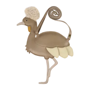 Toto Purse | Crane | Truffle Metallic Nubuck