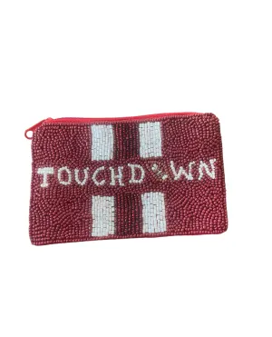 Touchdown Beaded Bag