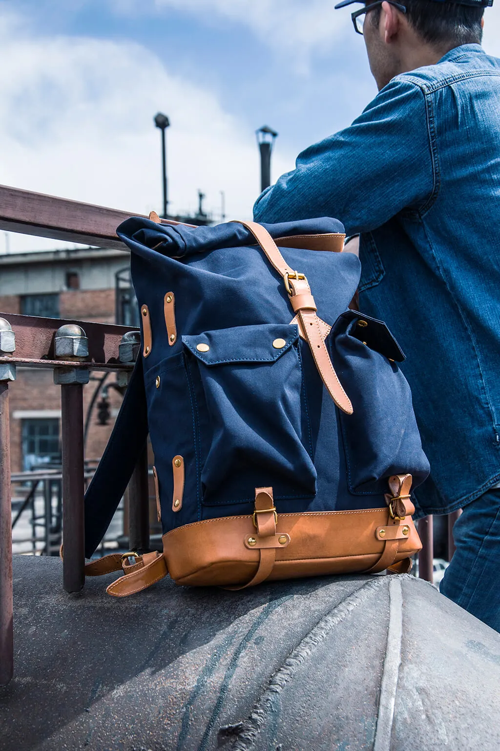 TRAVEL BACKPACK - marine