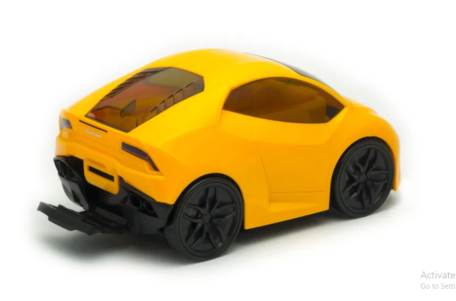 TravelMall Lamborghini Huracan Coupe Lunch Box Set - Orange