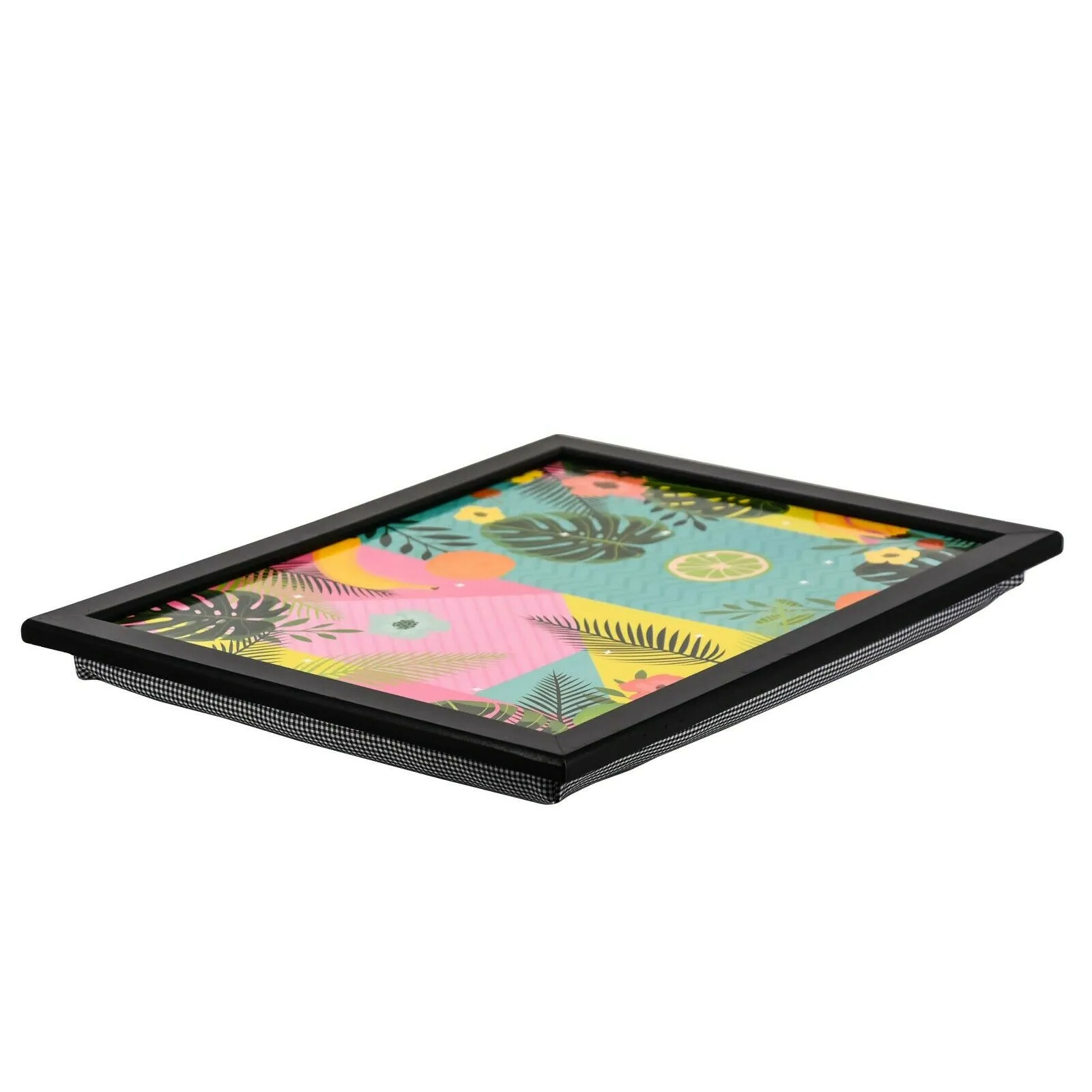 Tropical Fruit Lap Tray With Bean Bag Cushion