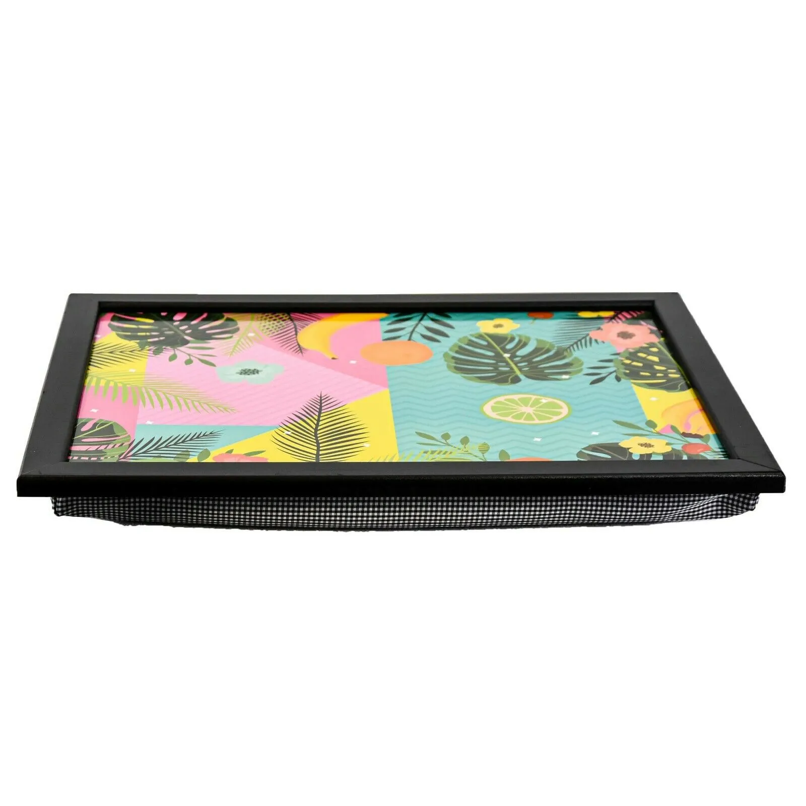 Tropical Fruit Lap Tray With Bean Bag Cushion