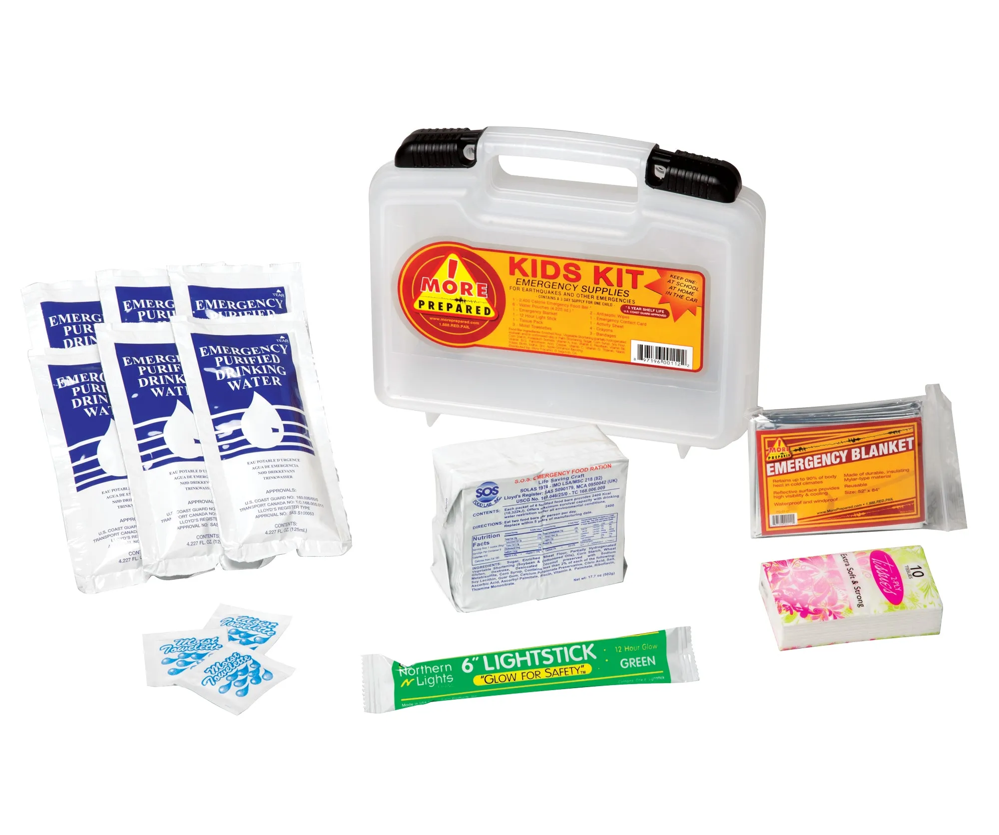 Tulita Kids Survival Kit in Case
