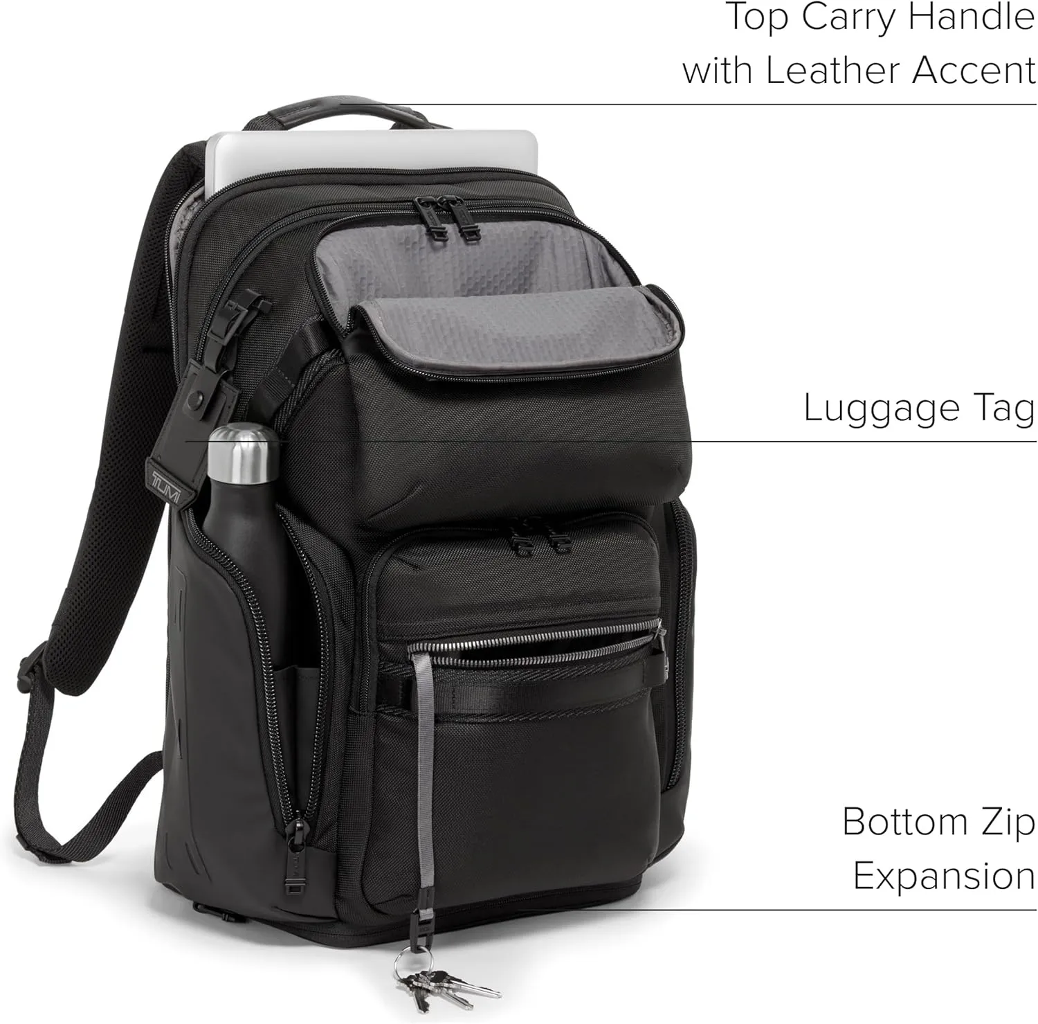 TUMI - Alpha Bravo Nomadic Backpack - Durable Carry On Backpack - 18.8" X 15.0" X 9.0"