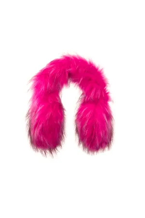Tyler Lambert FURRY MUFF HOT PINK