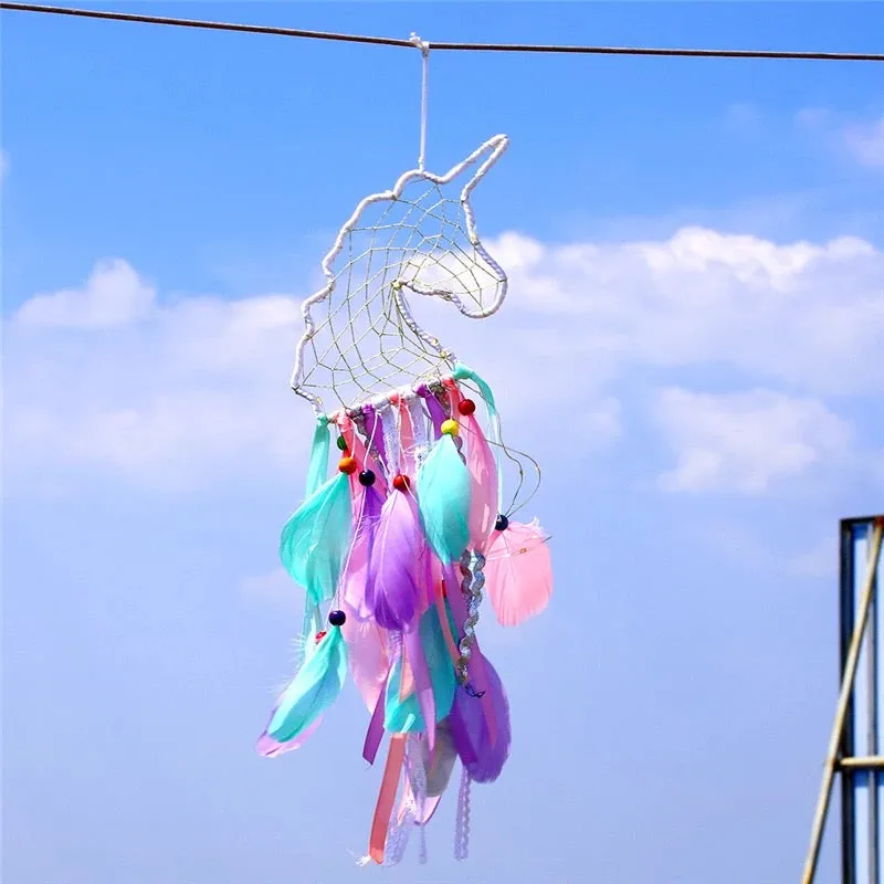 Unicorn Led Dream Catcher