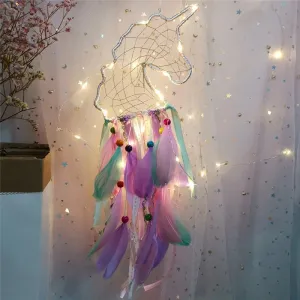 Unicorn Led Dream Catcher