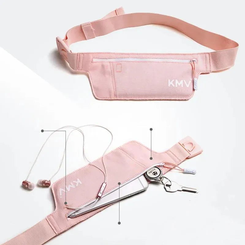 Unisex Casual Sport Waist Packs Shoulder Bag Canvas Crossbody Bags Zipper Closure Adjustable Belt Sport Travel Pouch Purse