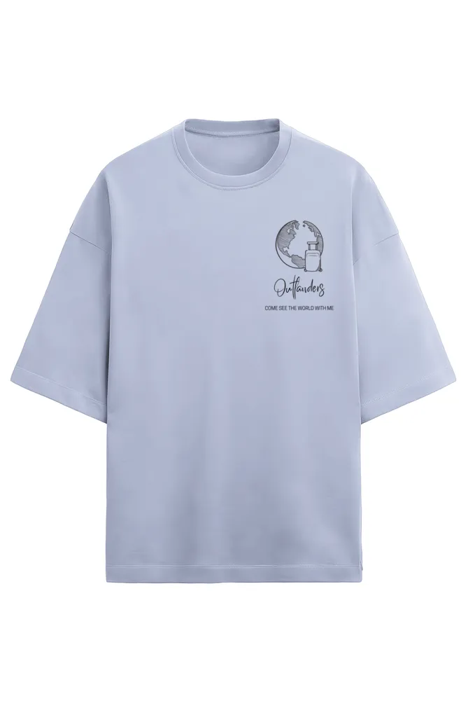 Unisex Terry Oversized Tee – Outlanders