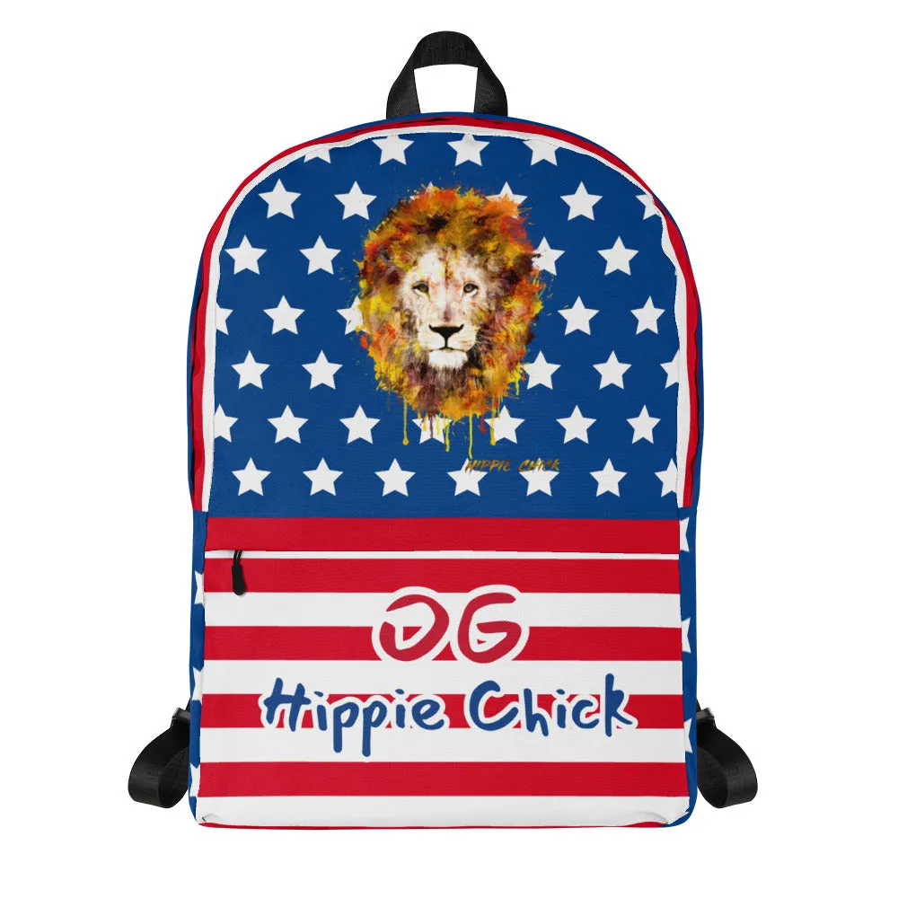 USA Backpack - OG Hippie Chick